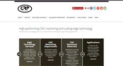 Desktop Screenshot of crpmeccanica.com